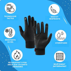 Gants Chauffants Pour Hommes Et Femmes, Gants De Cyclisme En Plein