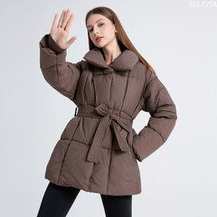 Helena™ - Manteau matelassé avec ceinture