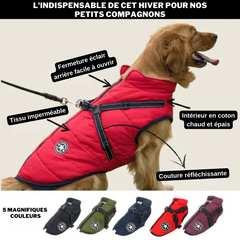 ComfyDog™ - Le Manteau Harnais Confortable