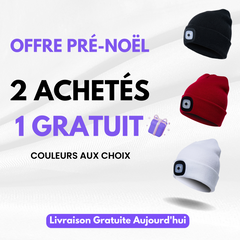 Lighty™ - Le Bonnet à LED Pratique